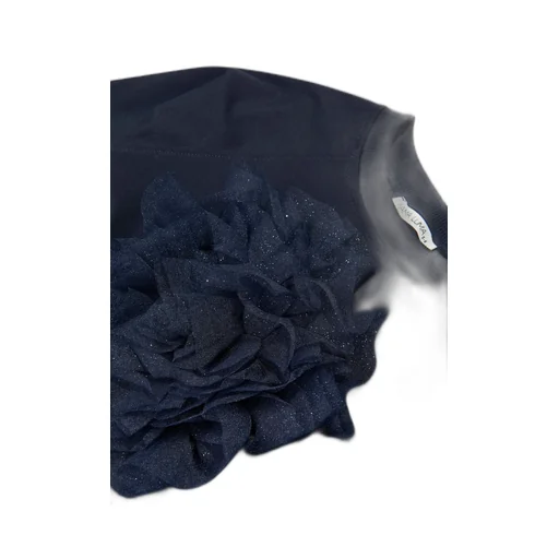 Mama Luma Organza Flower Crewneck Sweatshirt
