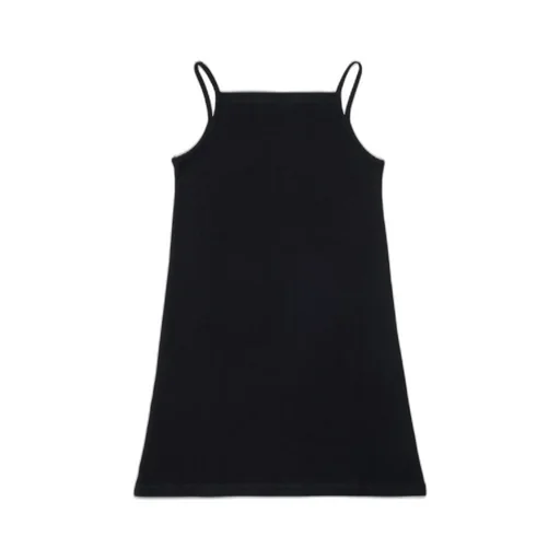 Diesel Kids Oval-D Logo Embroidered Dress