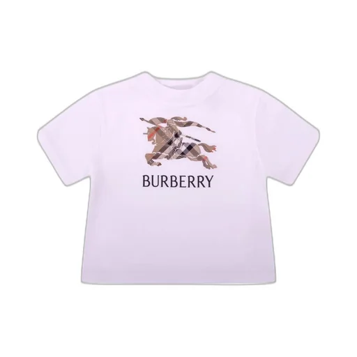 Burberry Kids Ekd Check T-Shirt