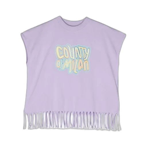 Marcelo Burlon County Of Milan Kids Fringe Tank
