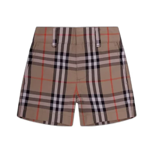 Burberry Kids Check Shorts