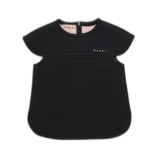 Marni Kids Logo Printed Dress