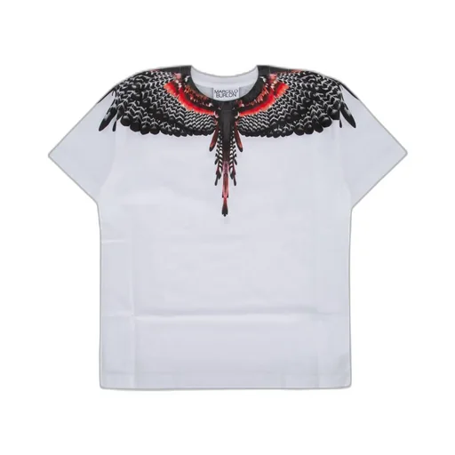 Marcelo Burlon County Of Milan Kids Grizzly Wings Printed Crewneck T-Shirt