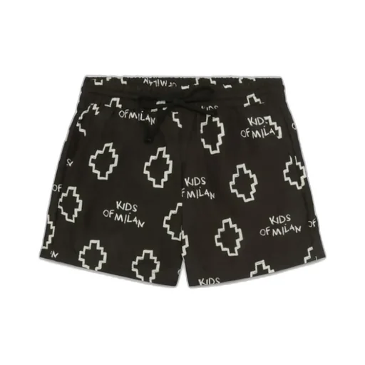 Marcelo Burlon County Of Milan Kids Drawstring Swimming Shorts