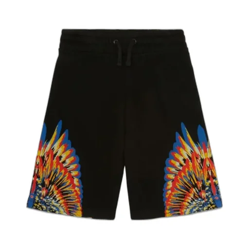 Marcelo Burlon County Of Milan Kids Wings Printed Drawstring Shorts