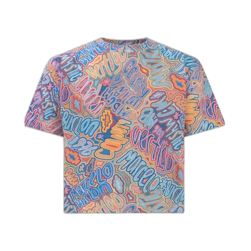 Marcelo Burlon County Of Milan Kids Crewneck Cropped Top