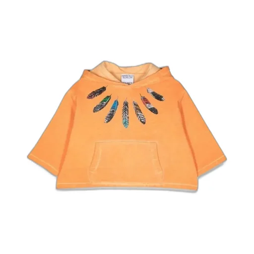Marcelo Burlon County Of Milan Kids Marcelo Burlon Kids Feather Print Hoodie
