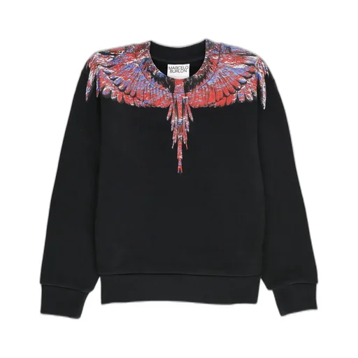Marcelo Burlon County Of Milan Kids Lunar Wings Crewneck Sweatshirt