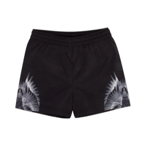 Marcelo Burlon County Of Milan Kids Wings-Printed Knee-Length Shorts