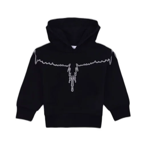 Marcelo Burlon County Of Milan Kids Wings-Embroidered Classic Hoodie