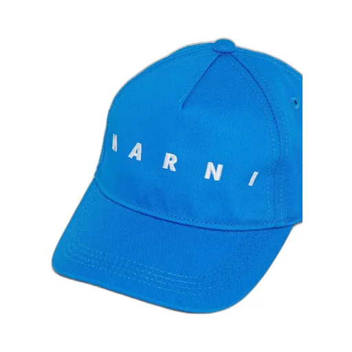 Marni Kids Logo Embroidered Baseball Cap
