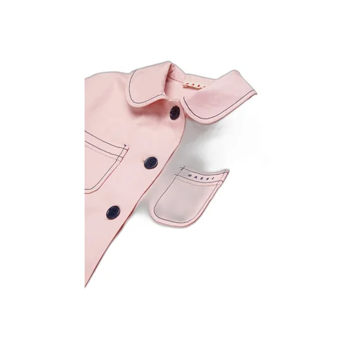 Marni Kids Logo Embroidered Jacket