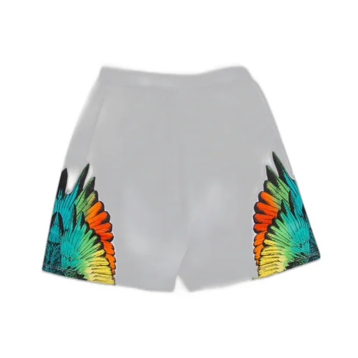 Marcelo Burlon County Of Milan Kids Thigh-Length Iconic Wings Shorts