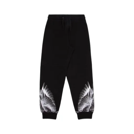 Marcelo Burlon County Of Milan Kids Wings-Printed Drawstring Pants