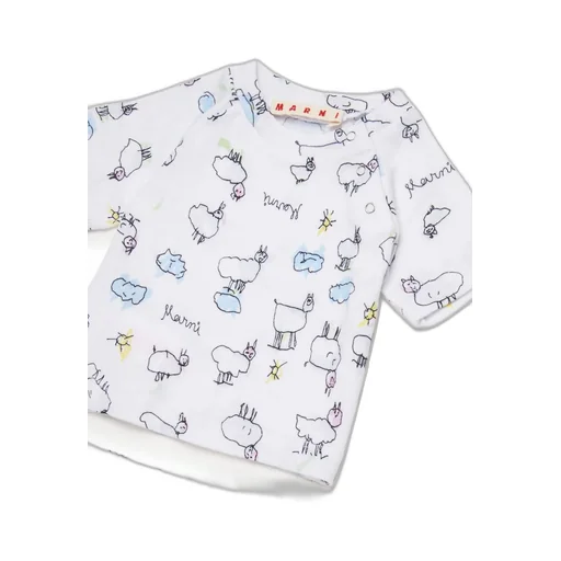 Marni Kids Graphic Printed T-Shirt Set