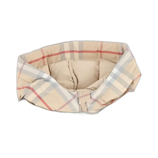 Burberry Kids Checked Hooded Padded Suit
