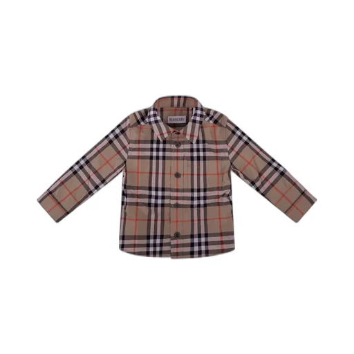 Burberry Kids Check Shirt