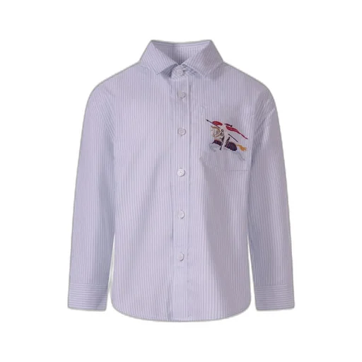 Burberry Kids Striped Oxford Shirt