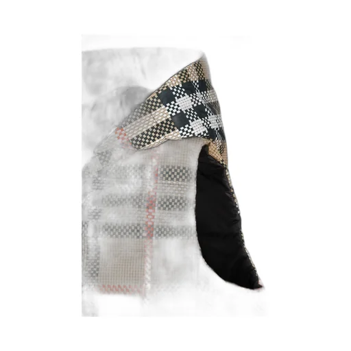 Burberry Kids Reversible Checked Hooded Puffer Gilet