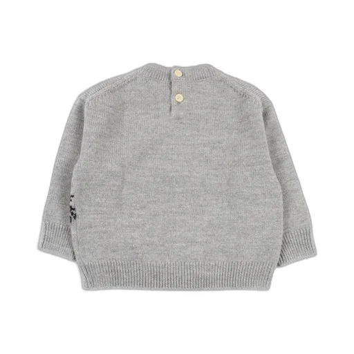 Burberry Kids Bear Printed Crewneck Jumper