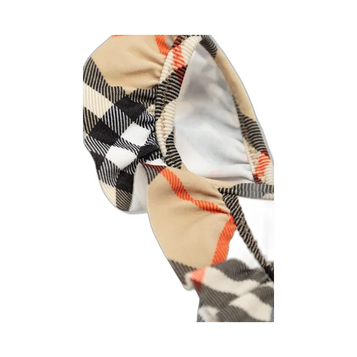 Burberry Kids Checked One Piece Swimsuit