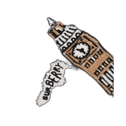 Burberry Kids Printed Crewneck Jumper