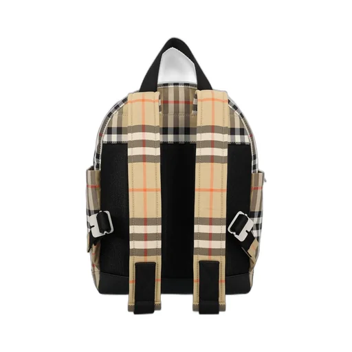 Burberry Kids Check Patterned Backpack