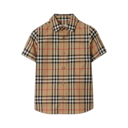 Burberry Kids Check Shirt