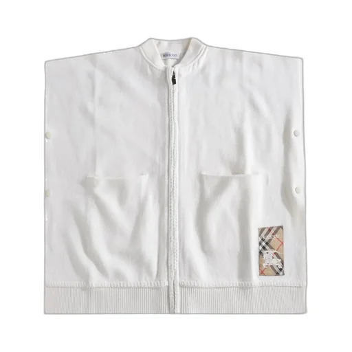 Burberry Kids Checked Label Cape