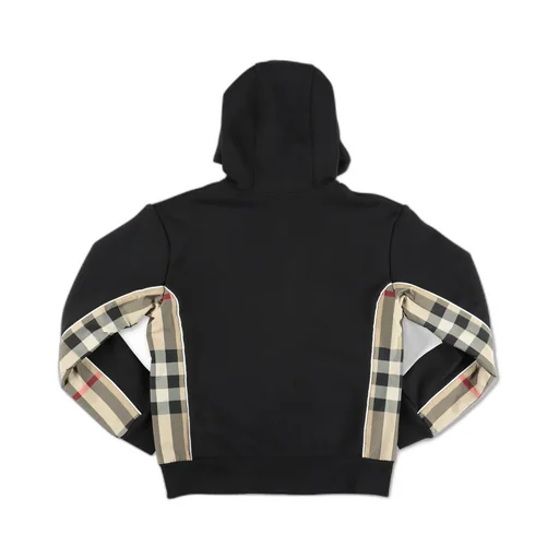 Burberry Kids Graham Checked Panelled Zip-Up Hoodie