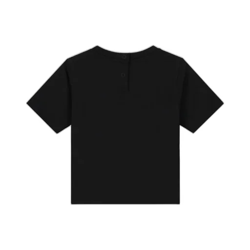 Burberry Kids Logo Printed Checked T-Shirt