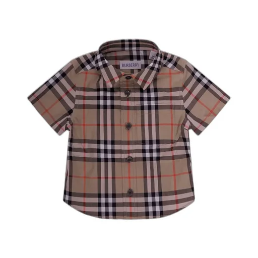 Burberry Kids Check Shirt