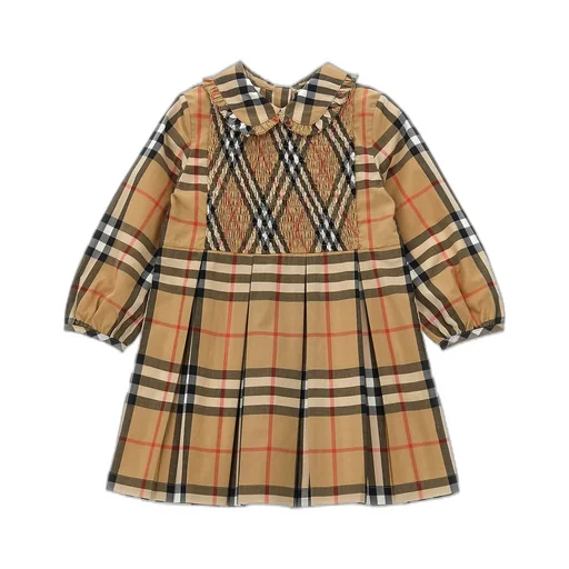Burberry Kids Ida Checked Dress
