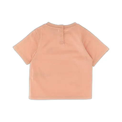 Burberry Kids Checked Trim Crewneck T-Shirt