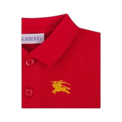 Burberry Kids Piqué Polo Shirt