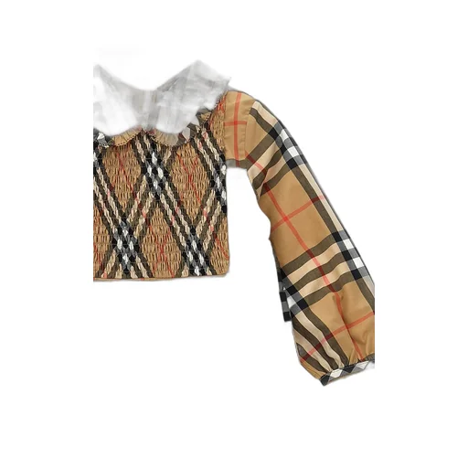 Burberry Kids Ida Checked Dress