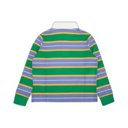 Burberry Kids Striped Polo Shirt