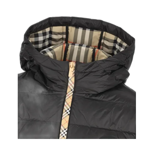 Burberry Kids Hooded Quilted Down Jacket