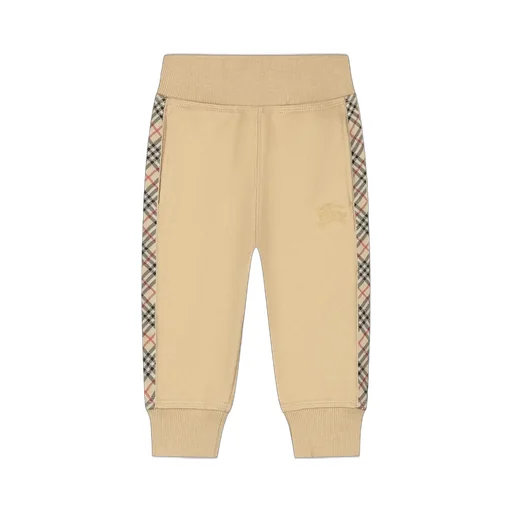 Burberry Kids Checked Jogger Trousers