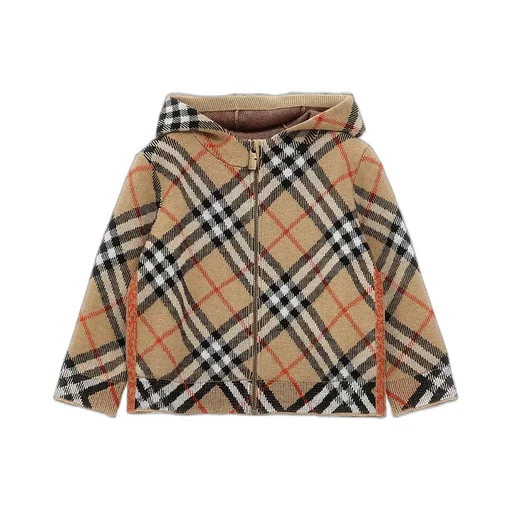 Burberry Kids Jimmy Knitted Hoodie