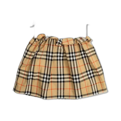 Burberry Kids Check Patterned Dress