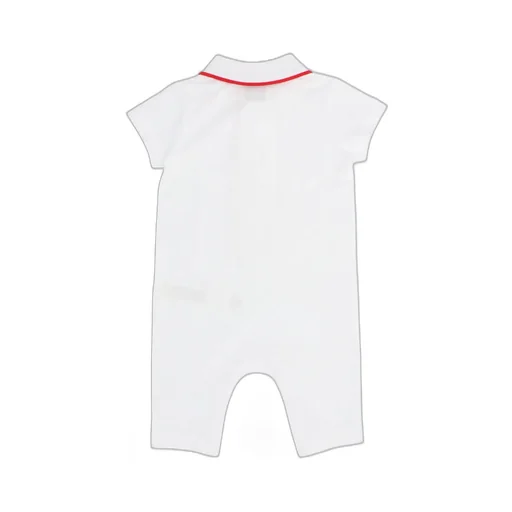 Burberry Kids Icon Stripe Detail Playsuit