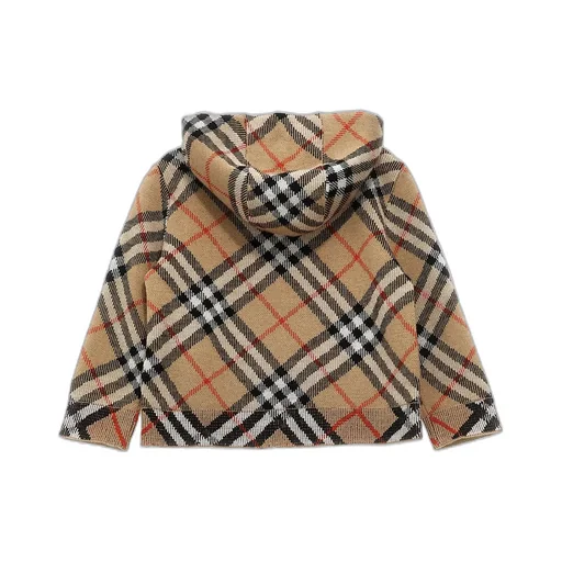 Burberry Kids Jimmy Knitted Hoodie