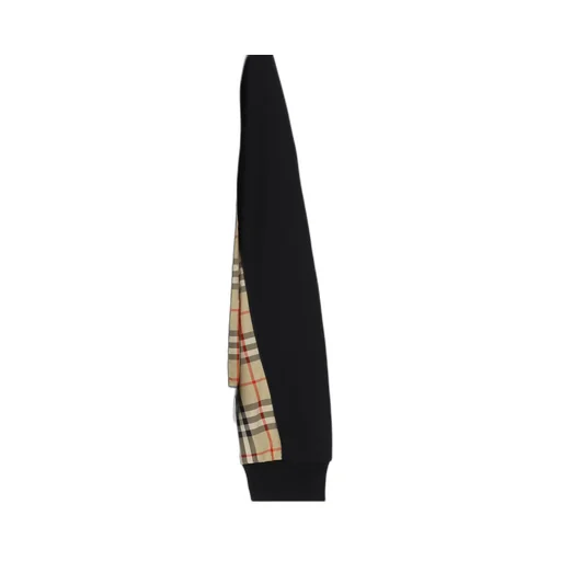 Burberry Kids Check Pattern Crewneck Sweatshirt