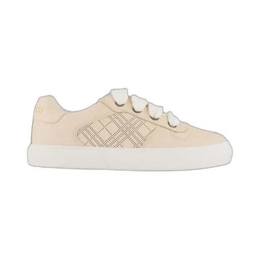 Burberry Kids Checked Low-Top Sneakers