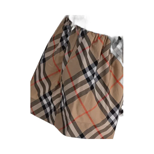Burberry Kids Checked Elasticated Waist Shorts