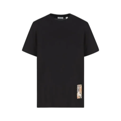 Burberry Kids Logo Patch Crewneck T-Shirt