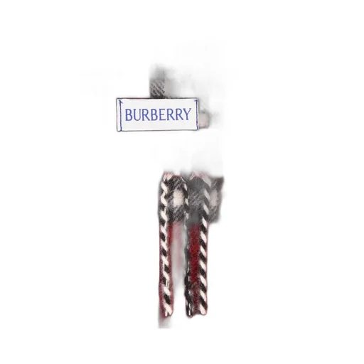 Burberry Kids Check Fringed Scarf