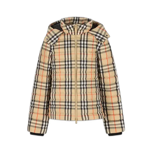 Burberry Kids Checked Lightweight Jacket