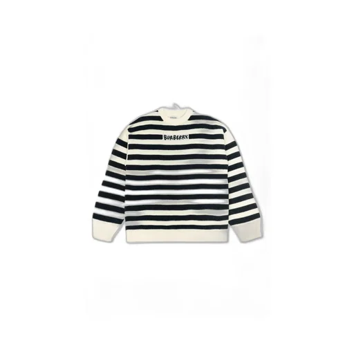 Burberry Logo Striped Jumper